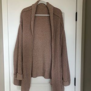 Slouchy Free People cardigan